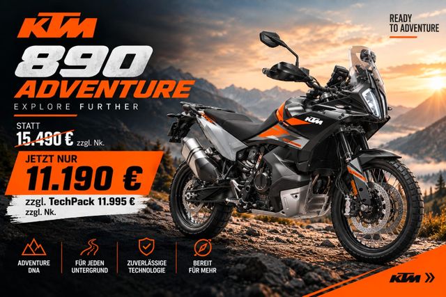 KTM 890 Adventure *Sale 2026* *TechPack Aktion*