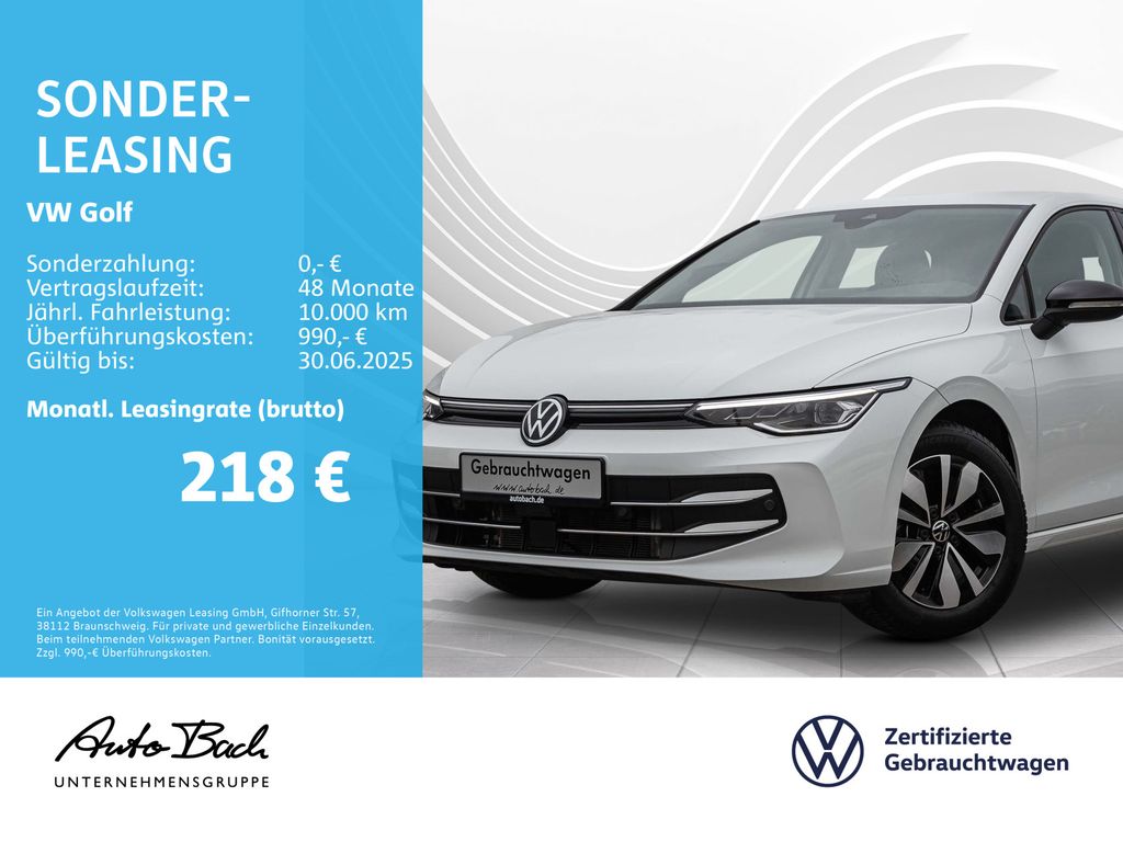 Volkswagen Golf VIII 1.5 TSI "GOAL" Navi LED Digital Cockpi