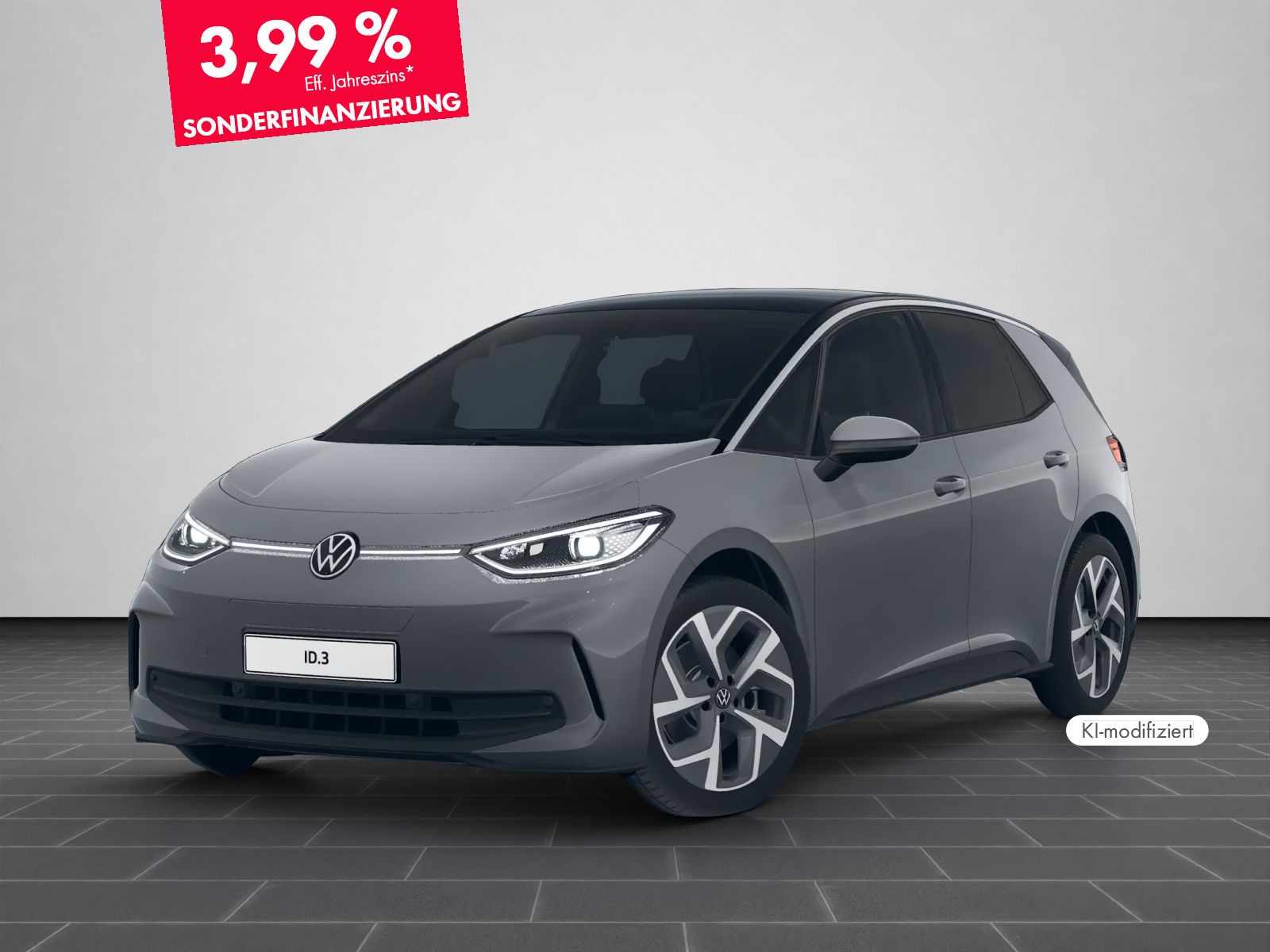 Volkswagen ID.3 Pro 58 kWh SOH 91% 19 in Anthrazit gla foto 3