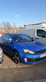 Volkswagen Golf 6 GTI mat blau - Volkswagen Golf Sportsvan in Erfurt