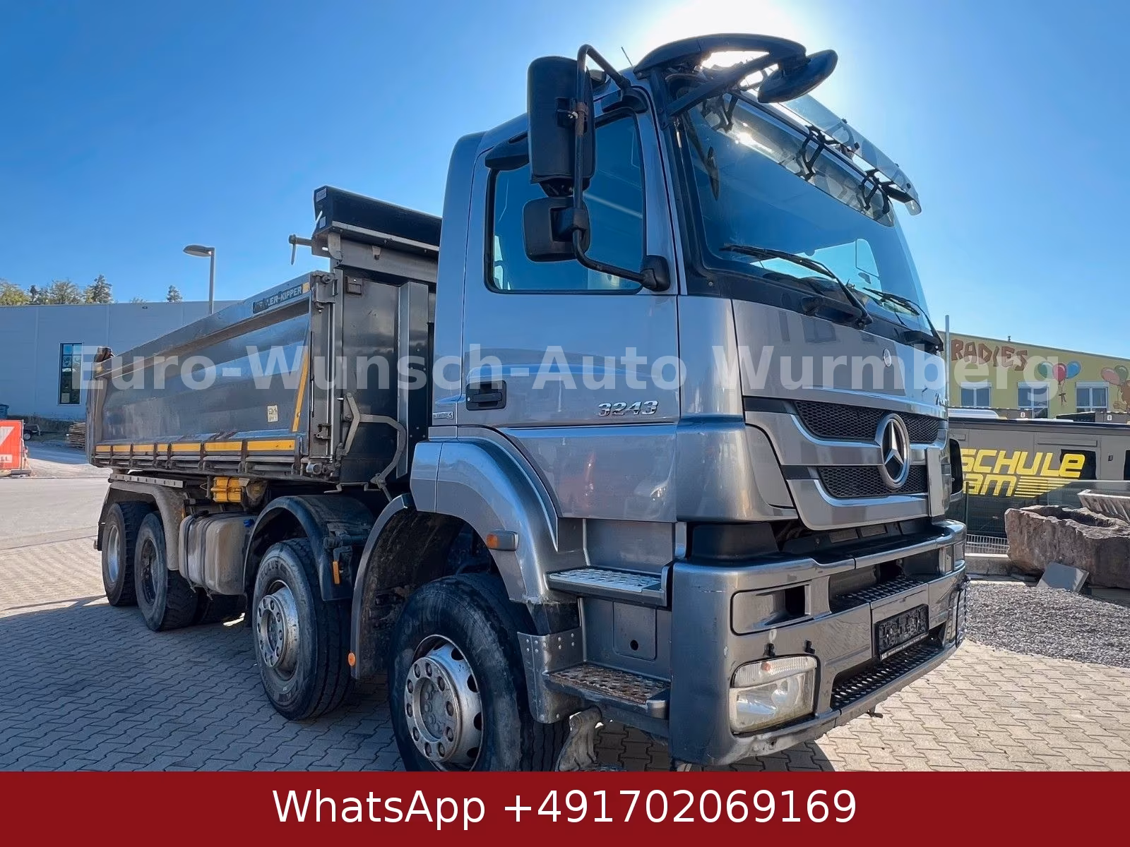 Mercedes-Benz Axor 3243 Bordmatik Meiller 3 Pedale