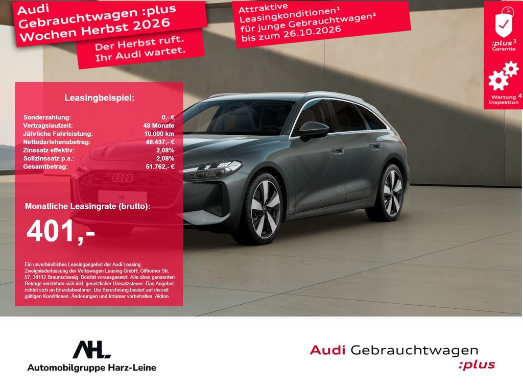 A5 Avant TDI quattro S-tronic Matrix AHK Navi AC