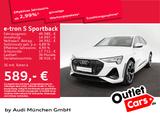 Audi e-tron S Sportback AHK/Matrix/HUD/Sportsitze+/21 - Audi e-tron in München