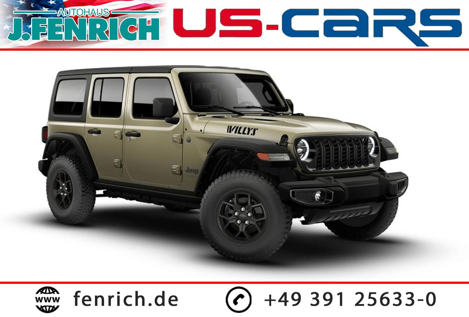 Jeep Wrangler 3,6 V6 AT.|WILLYS|MY26|5TRG|HARDTOP