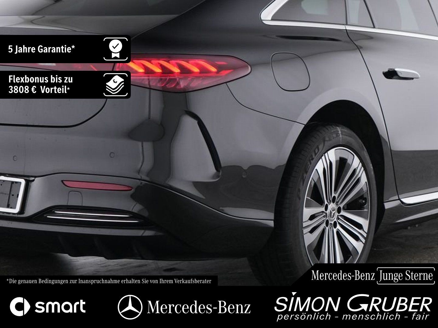 Fahrzeugabbildung Mercedes-Benz EQS 450+ Hyperscreen Sitzklima Mod 2025 118Kwh