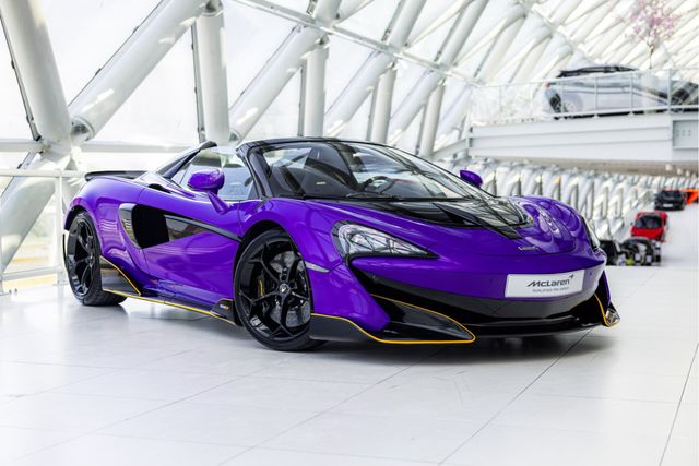McLaren 600LT Spider 3.8 V8 | MSO Dove Grey | MSO BP | N