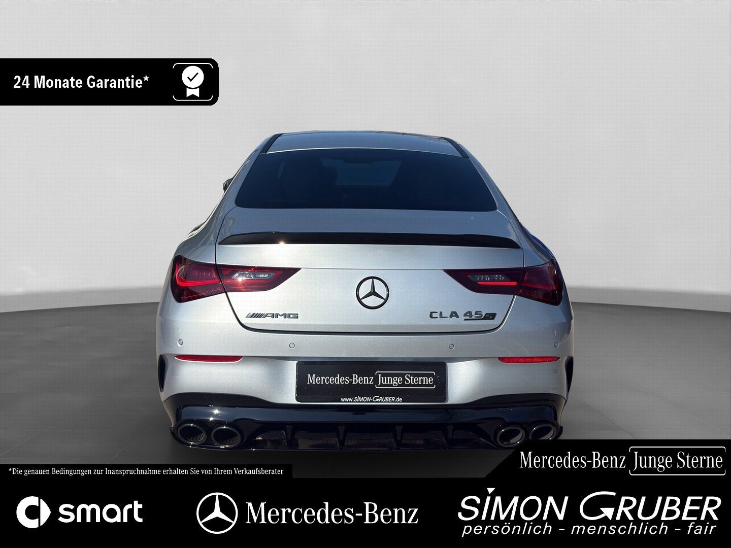 Fahrzeugabbildung Mercedes-Benz CLA 45 S 4M+ AMG Aero Burm Pano HUD Perfo Sitze