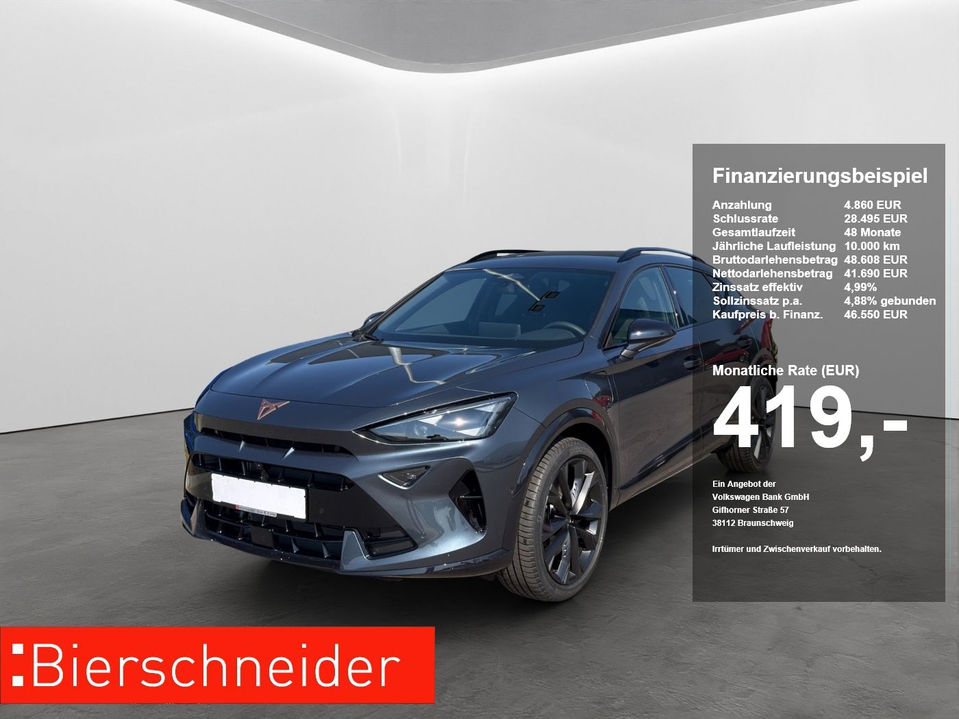 Cupra Formentor 1.5 e-Hybrid DSG VZ Black Edition AHK+