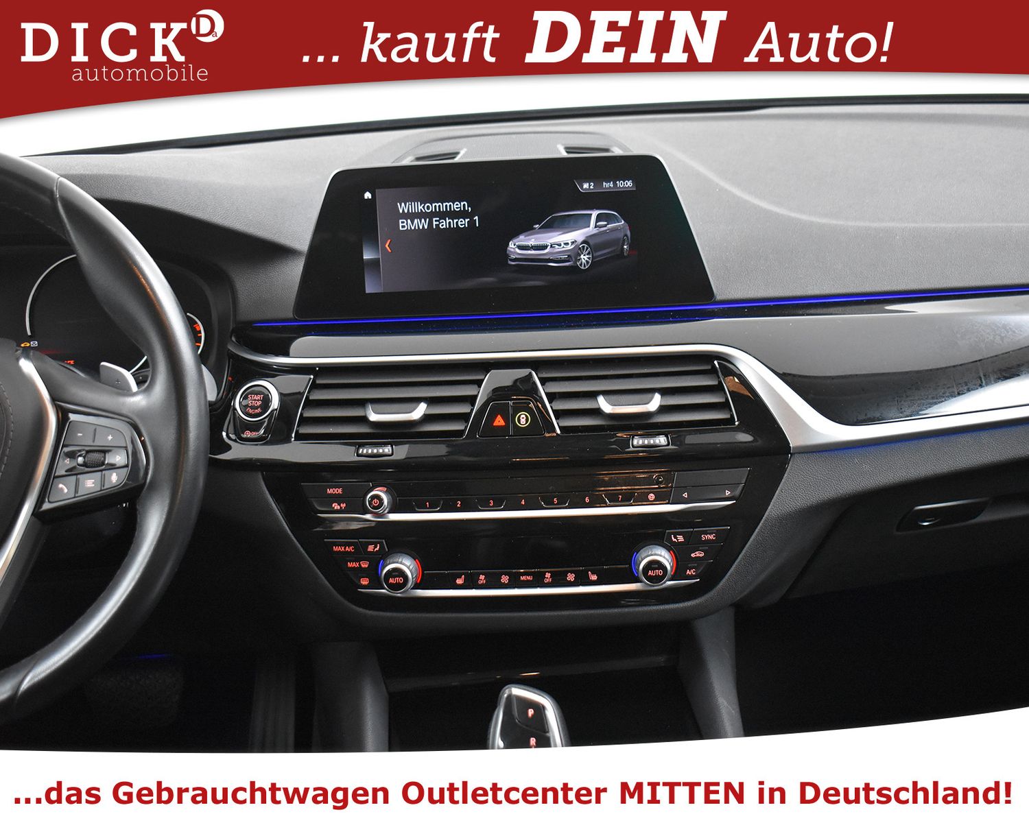 BMW 520i Aut Sport Line NAVI+SHZ+LED+KAMER+TEMP+M18" - Image 14