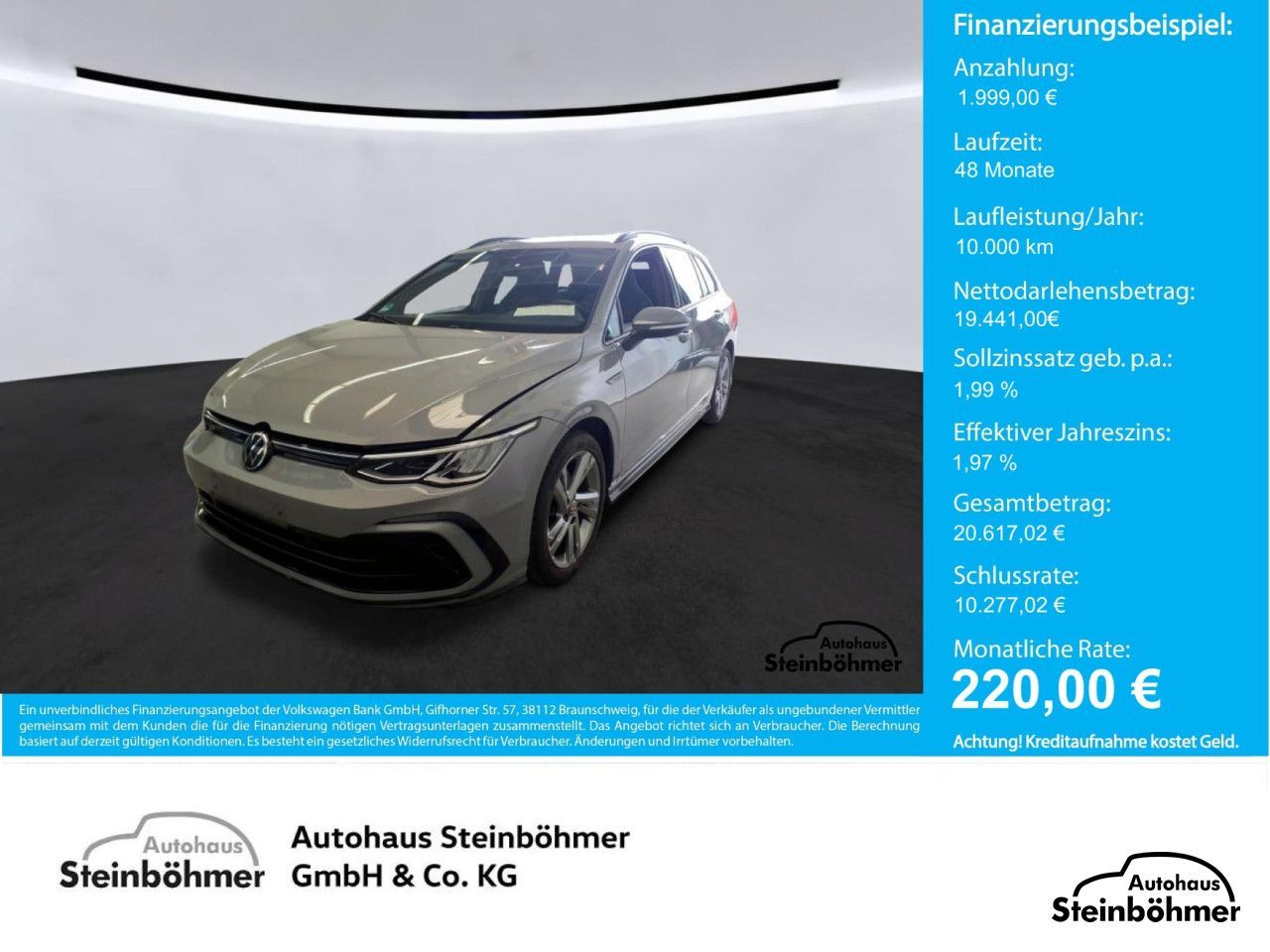 Volkswagen Golf Variant R-Line 1.5TSI LED NAV SHZ AppCon