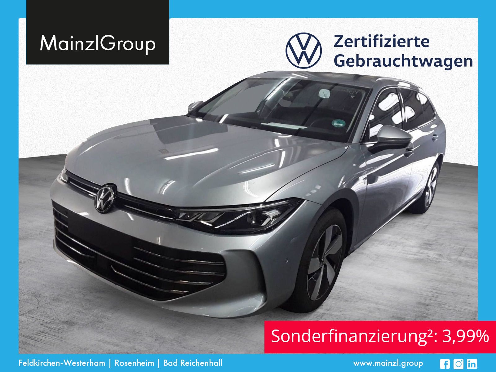 Volkswagen Passat Variant 1.5 eTSI DSG Business AHK 360 ACC foto 1
