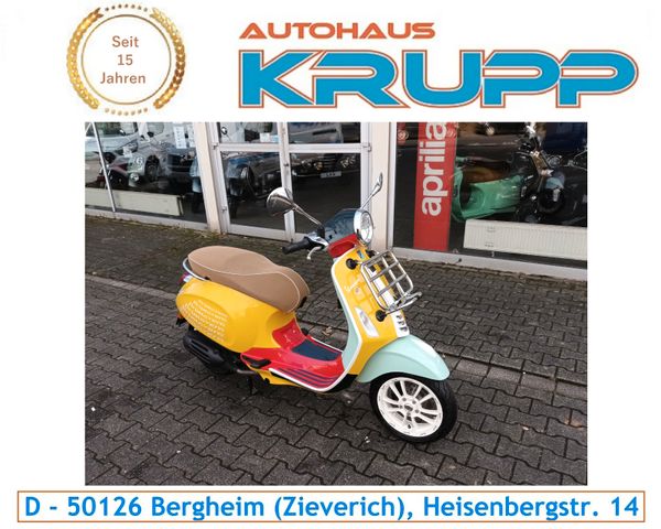 Vespa Primavera 50 "Sean Wotherspoon" wie Neu (bunt)