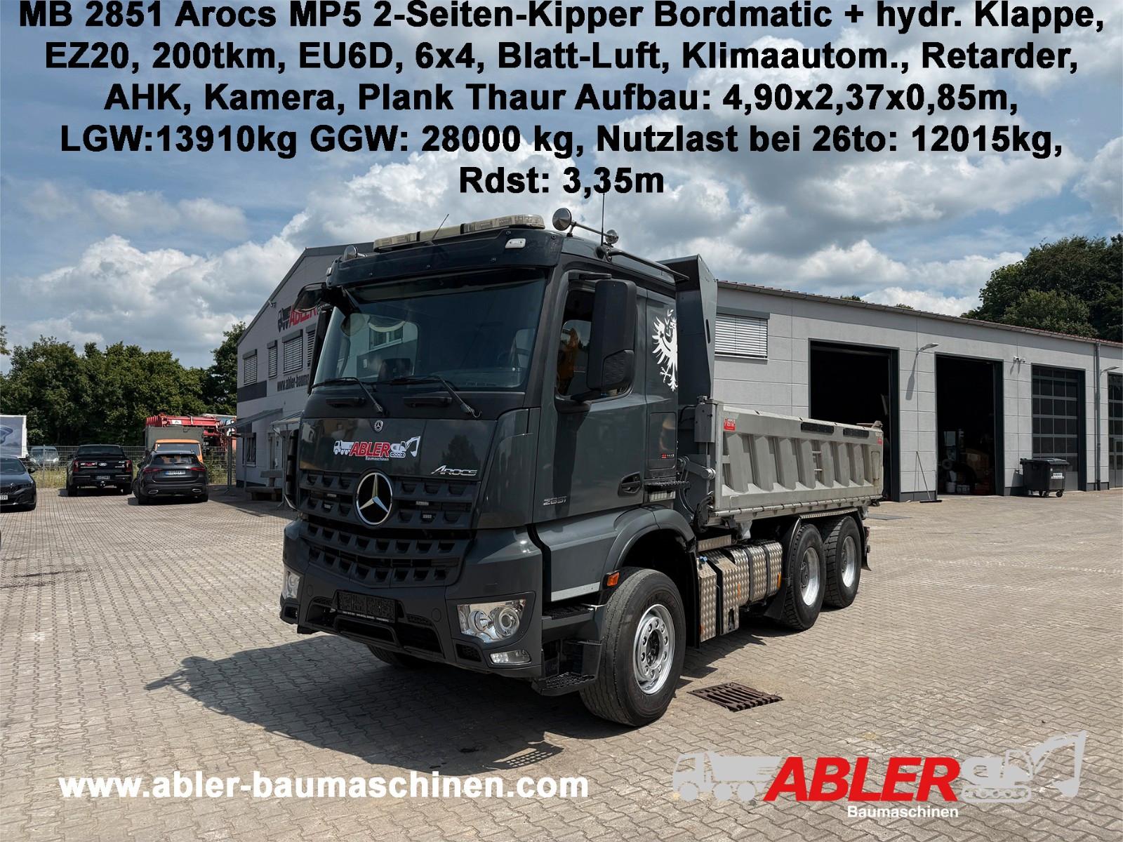 Mercedes-Benz Arocs 2851 MP5 Retarder AHK