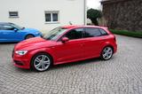 Audi A3 1.8 TFSI S line Sportback S line, B&O, AHK,  - Audi A3: Rot