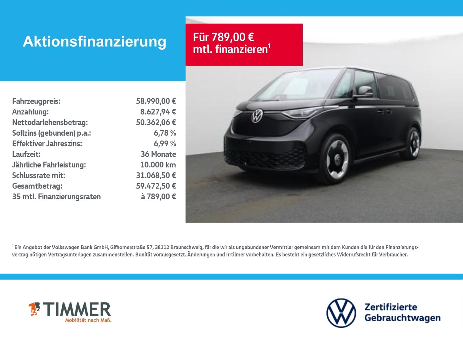 Volkswagen ID.Buzz PRO KR 84 kWh 360° H&K IQ.LIGHT ACC foto 2