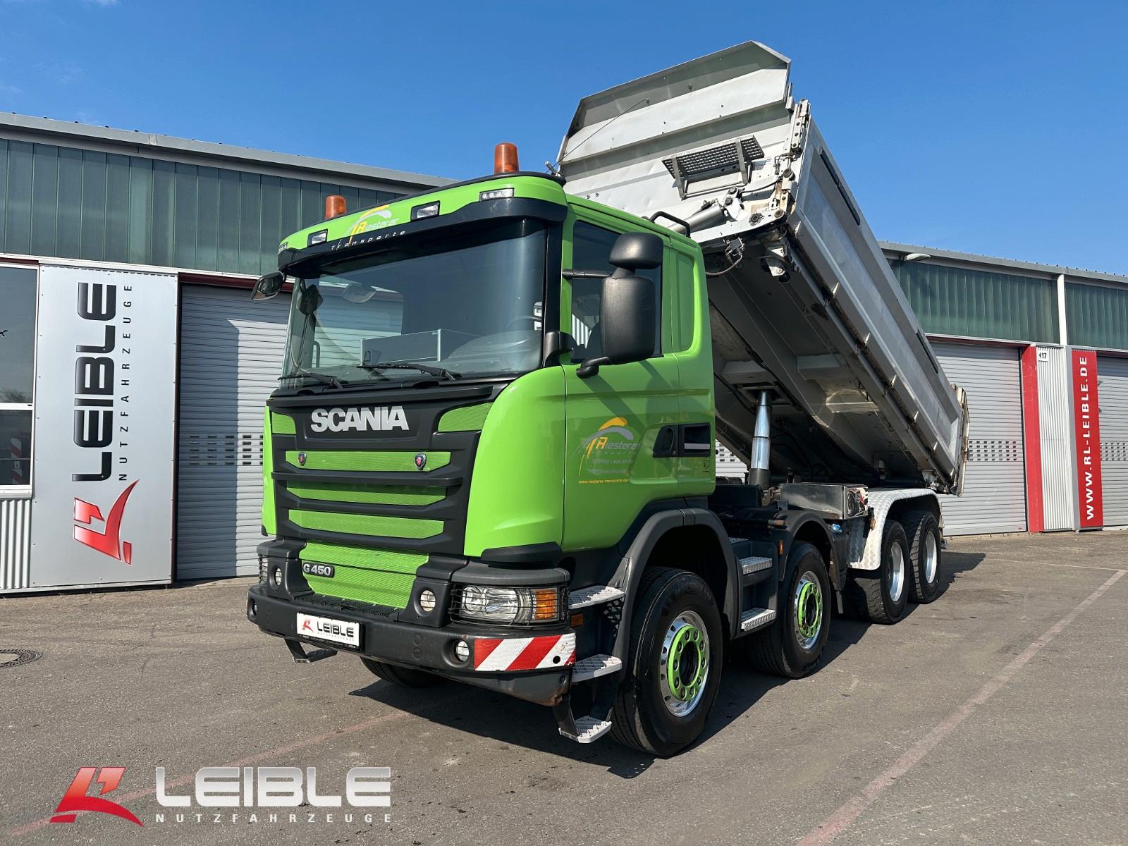 Scania G 450CB8x4MHZ*Bordmatik*Blattfeder*Retarder*