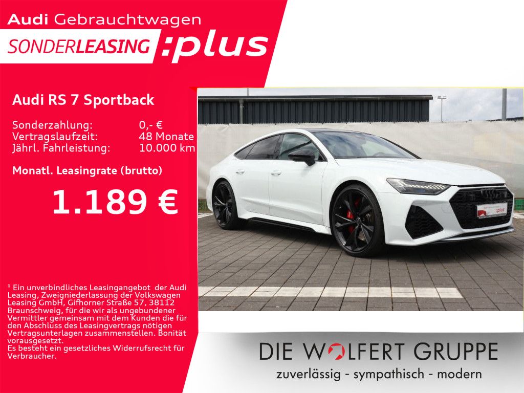 Audi RS 7 Sportback RS-SPORTAGA*PANO*280KM/H*HUD*360°