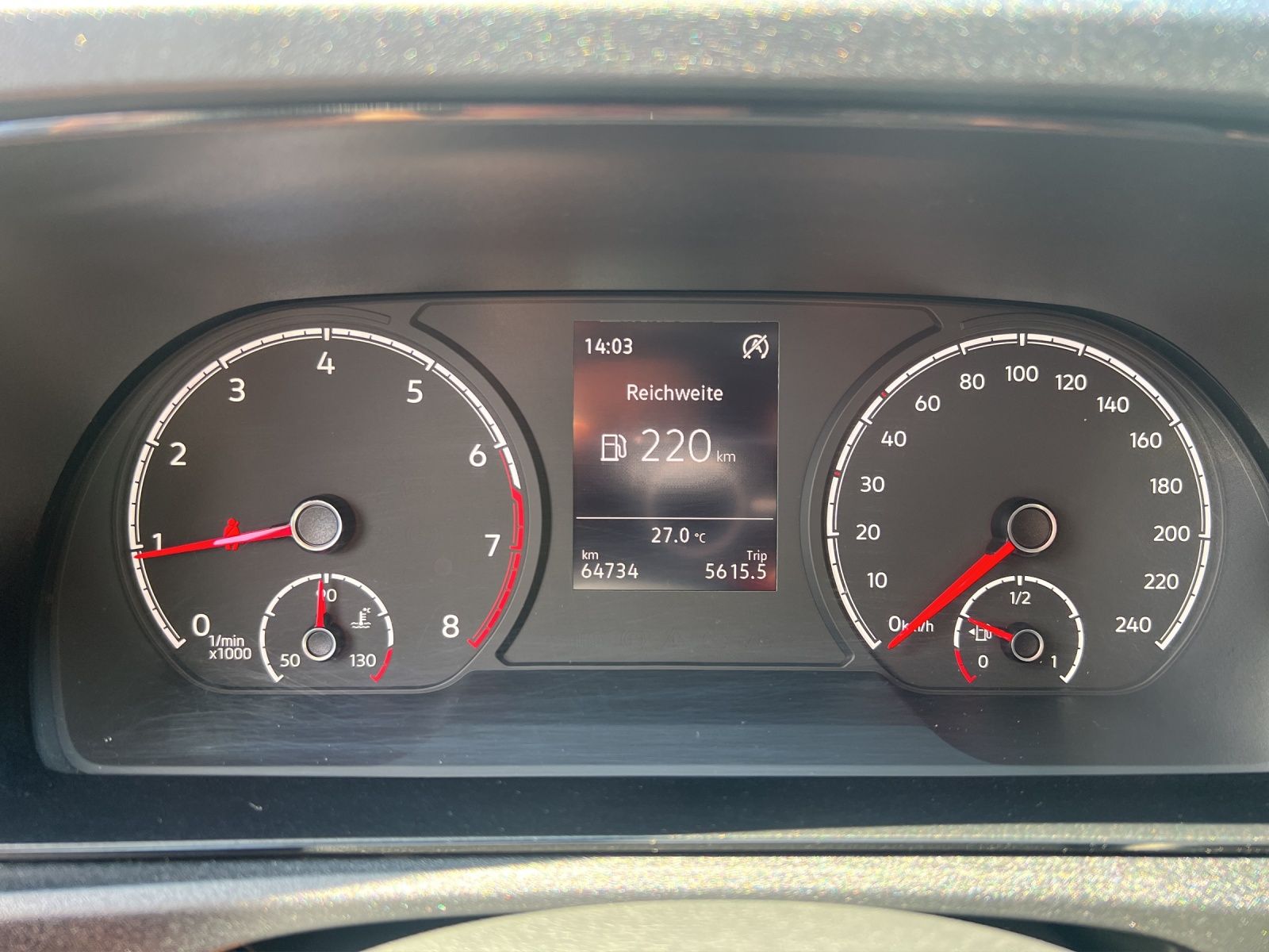 Fahrzeugabbildung Volkswagen Caddy TSI Kasten EcoProfi Klima DAB PDC