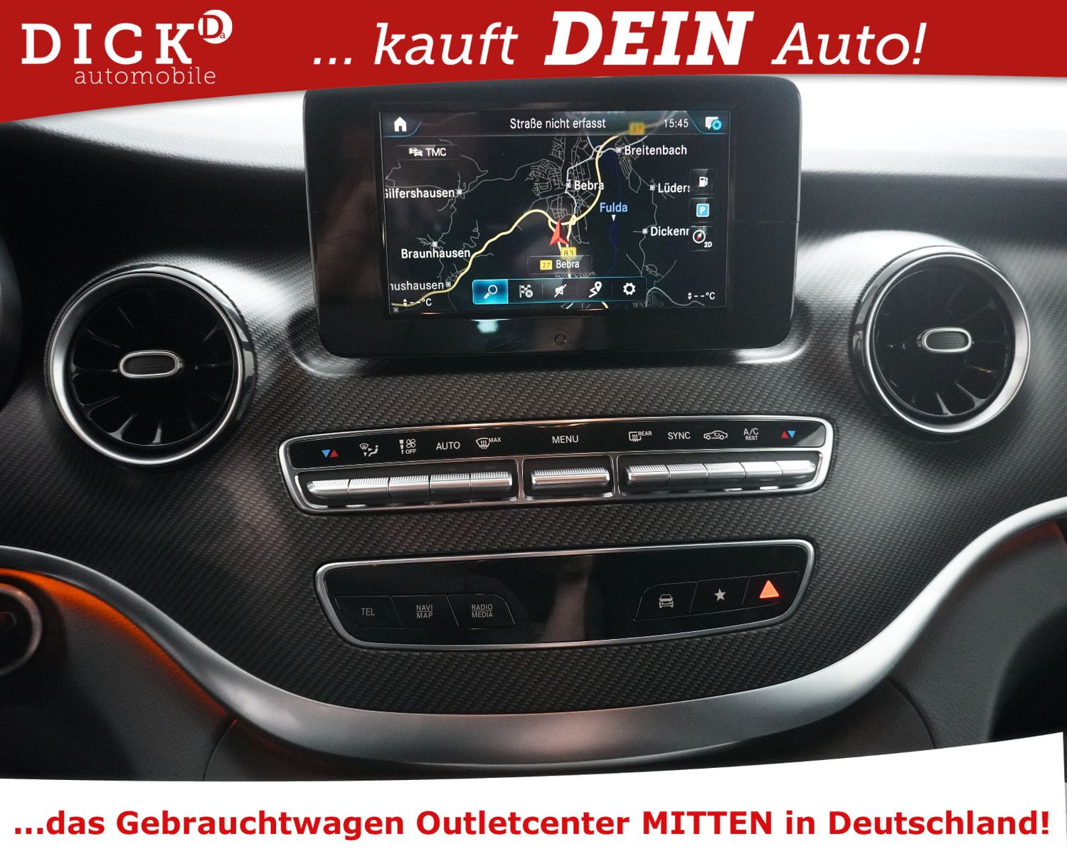 Fahrzeugabbildung Mercedes-Benz V300d 2X AMG Line LANG >NIGHT+NAV+LED+KAM+SHZ+19