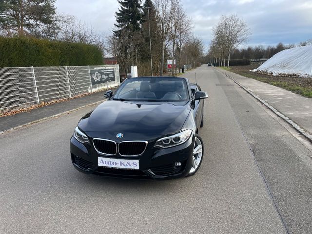 BMW 220 d Cabrio,Leder,Navi,PDC,SHZ,18",Xenon,1.Hand