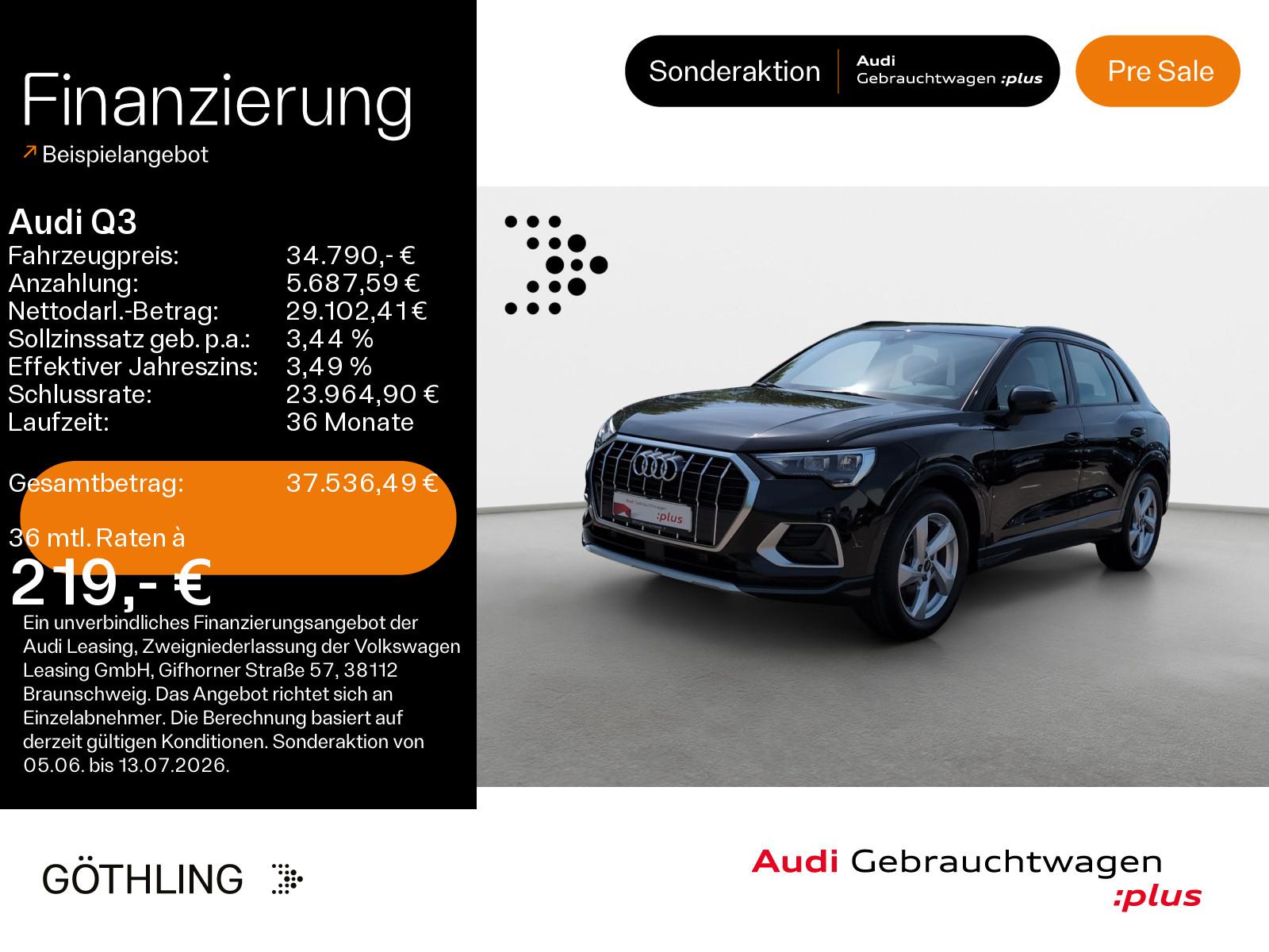 Audi Q3 35 TFSI advanced S tro*LED*Virtual*Navi+*Kame
