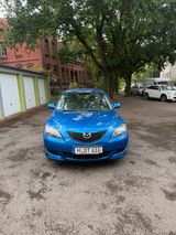 Mazda 3 Blau, 1,6 - Mazda aus 2004: Mazda3