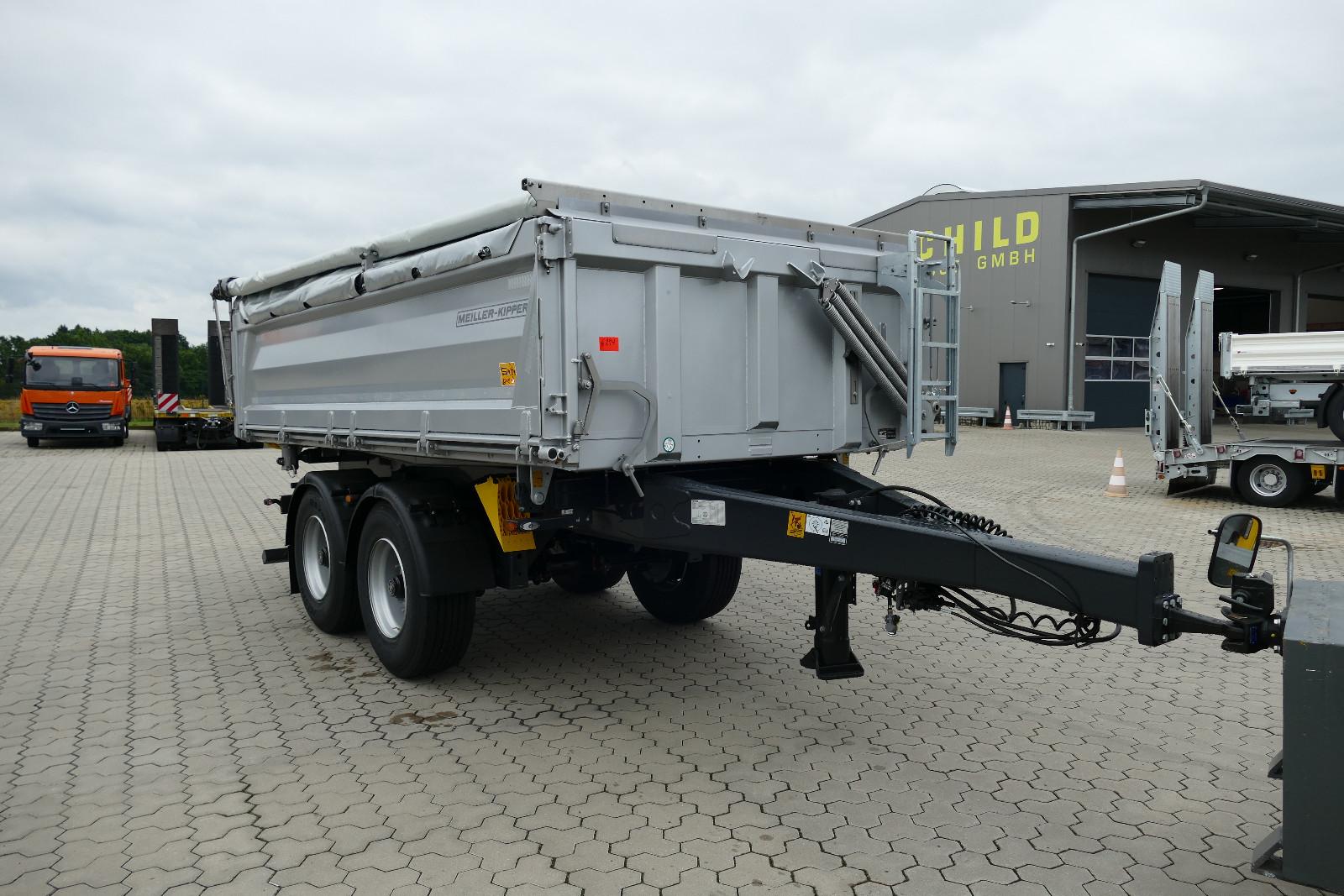 Meiller MZDA 18.23, linke SW abklappbar, Rollplane