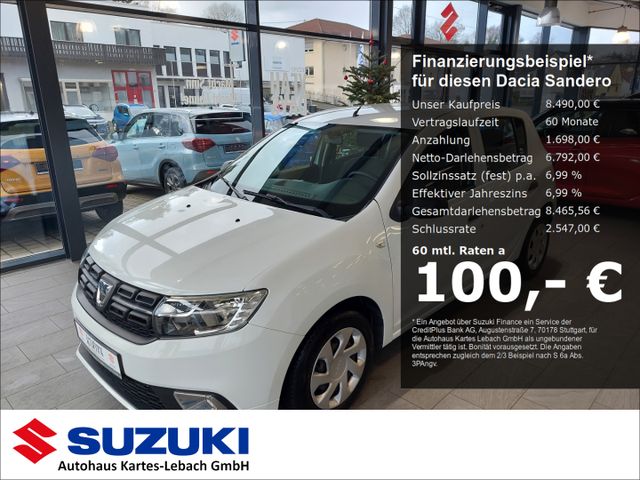 Dacia Sandero II Essential 1.0 SCe 75 AC Allwetter Sch