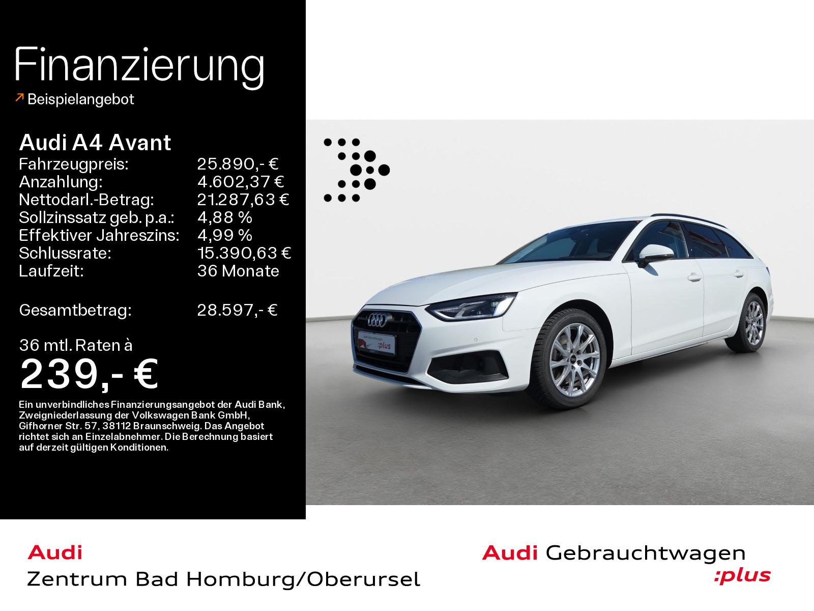 Audi A4 Avant 35 TDI*HeadUp*Tour*Rückfahrkamera*Einpa