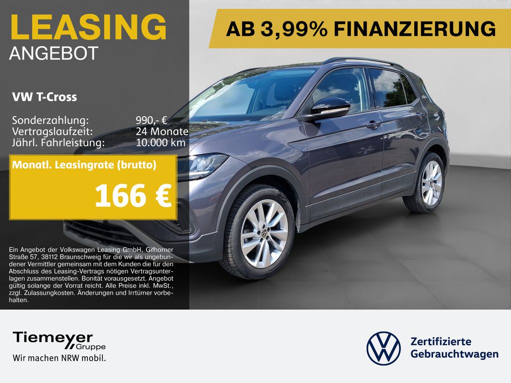 T-Cross 1.0 TSI GOAL NAVI LED SITZHZG PDC
