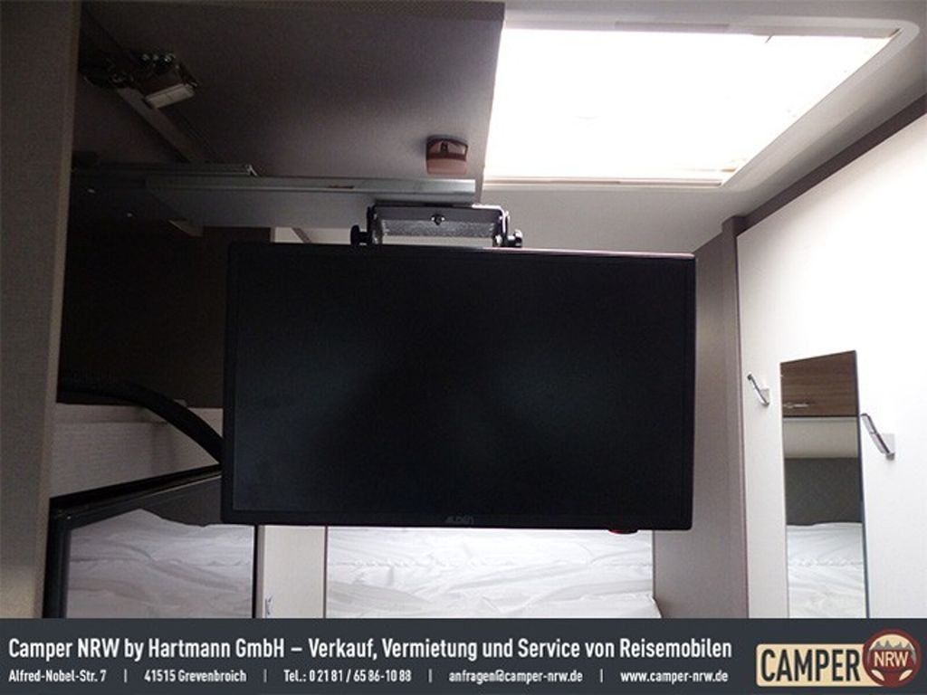 ETRUSCO A 7300 DB SAT&amp;TV+Fahradträger+NAVI+Markise