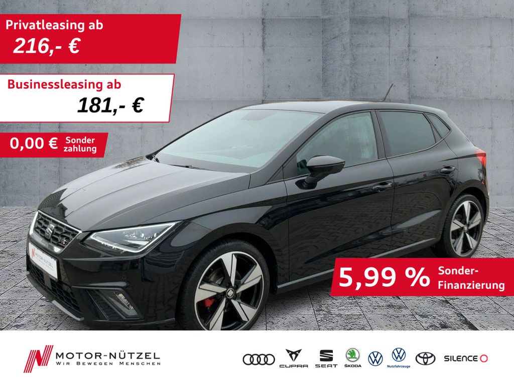 Seat Ibiza 1.0TSI FR LED+NAV+ACC+SHZ+RFK+2xPDC+NSW+VC