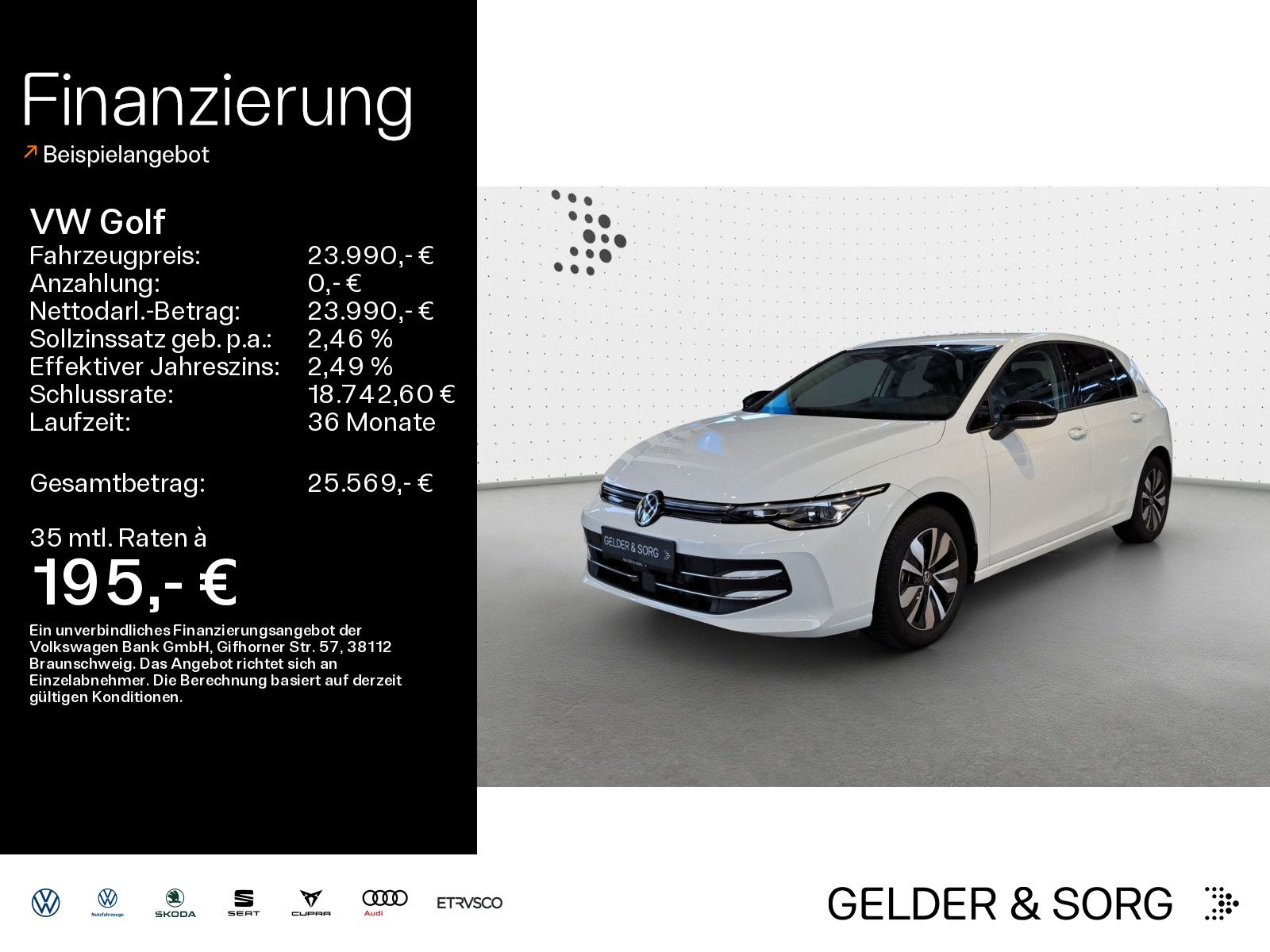 Volkswagen Golf 1.5 TSI Goal AHK*Digital*Navi*LED*DAB+*ACC