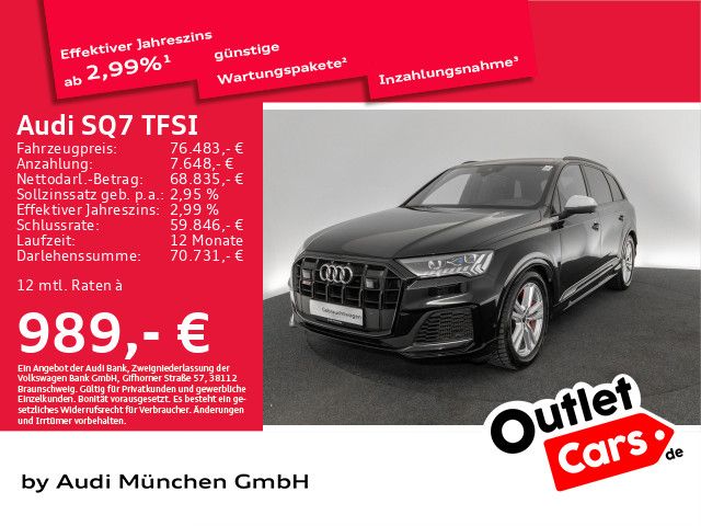 Audi SQ7 TFSI tiptr. 7-Sitzer/StdHzg/Pano/AHK/B&O/HD-