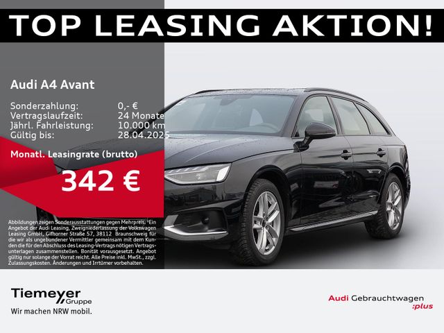 Audi A4 Avant 40 TDI ADVANCED PANO LEDER NAVI+ VIRTUA