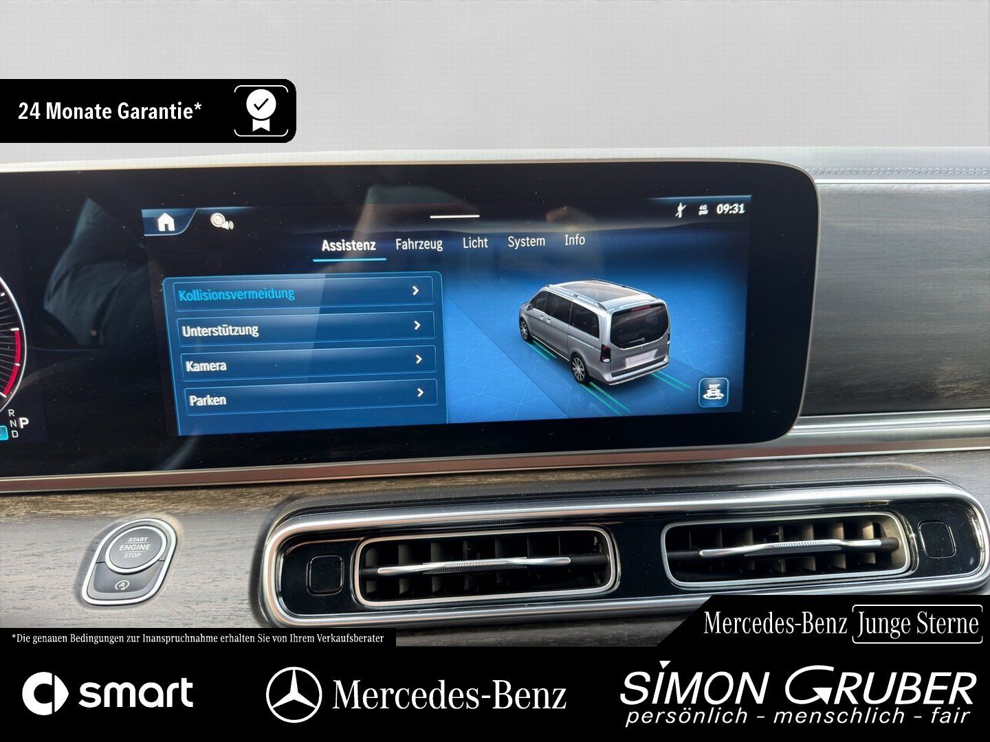 Fahrzeugabbildung Mercedes-Benz V 300 d Avantgarde Extra lang 8Sitze Burm AHK