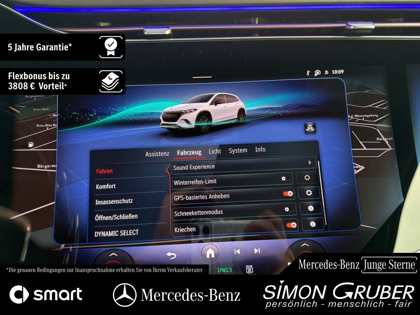 Fahrzeugabbildung Mercedes-Benz EQS 680 SUV Maybach Night Series First Class