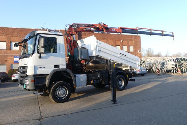 Mercedes-Benz Actros 2036 4x4 EEV Terex Atlas*Funk*Retarde*AHK