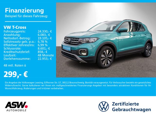 Volkswagen T-Cross Life Move 1,0 TSI DSG NAVI AHK ACC SHZ