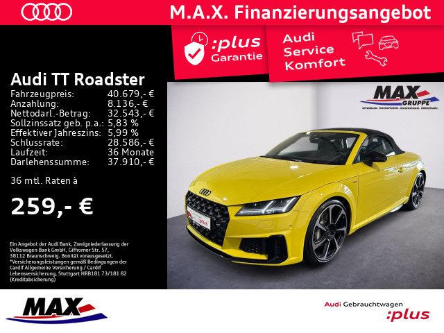 Audi TT Roadster 45 TFSI QUATTRO S LINE LED+OPTIK+VC+