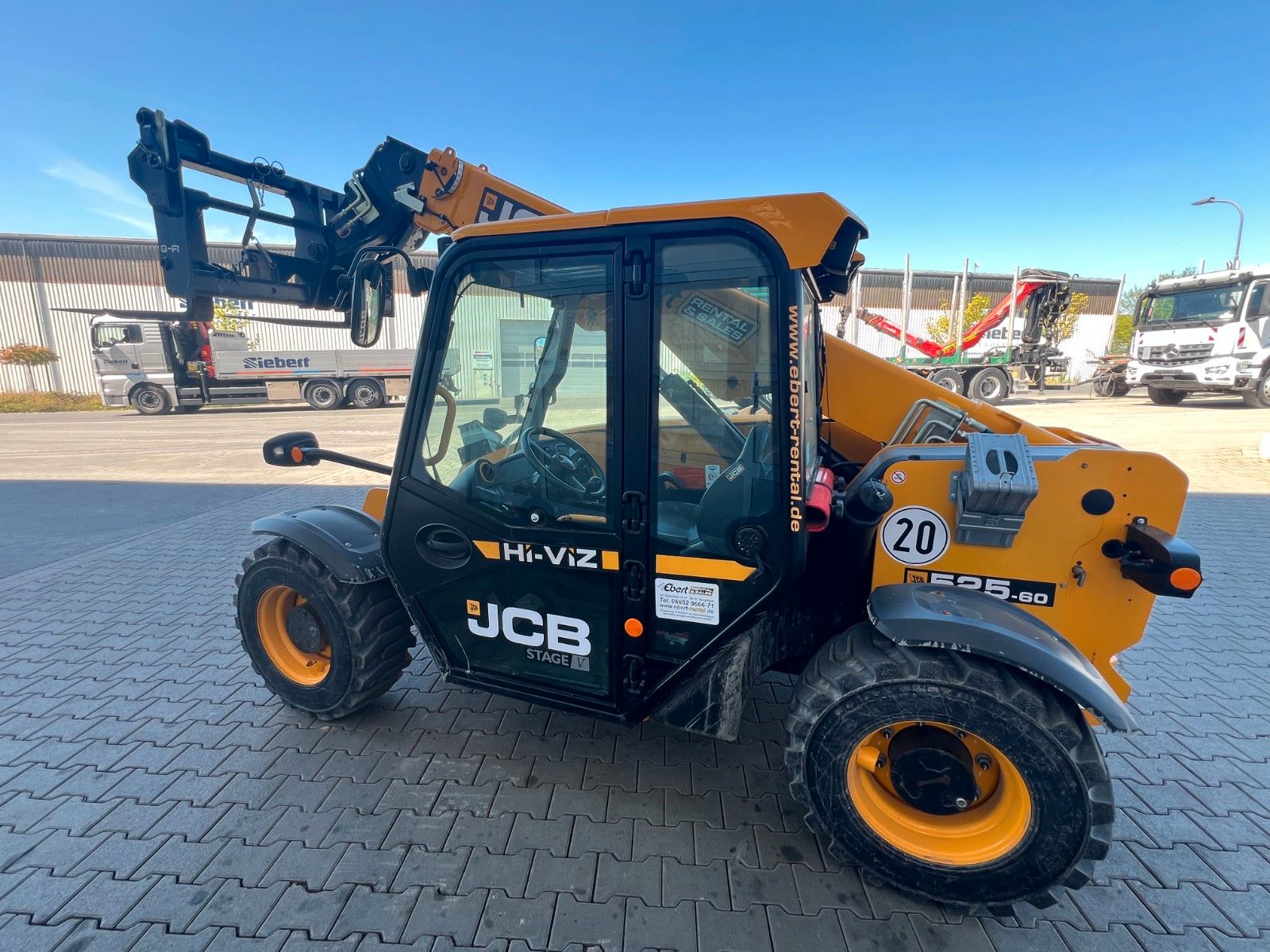 Fahrzeugabbildung JCB 525-60 Teleskop / nur 716h! / 2022 / Gabel