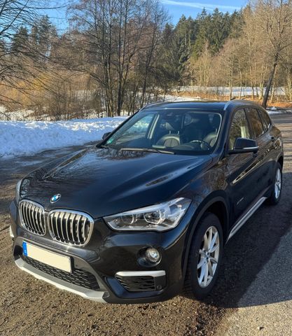 BMW BMW X1 xDrive20d schwarz Panormadach