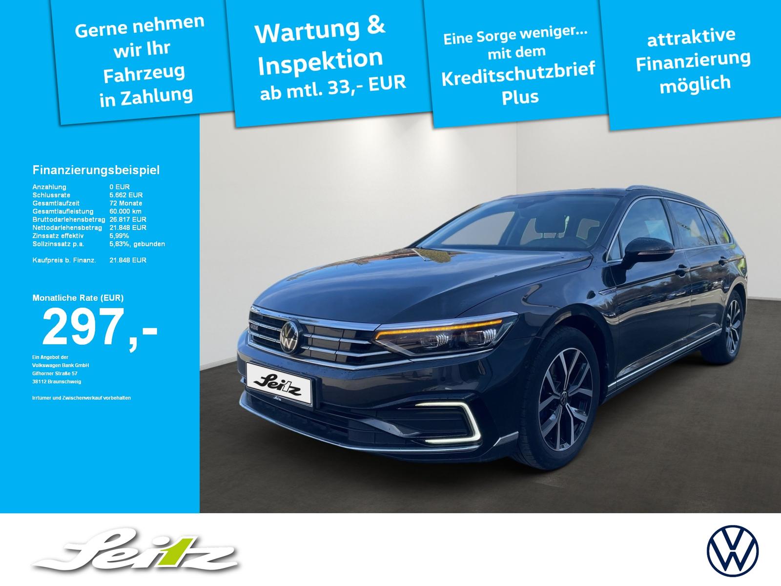 Volkswagen Passat Variant 1.4 TSI Hybrid GTE *AHK*MATRIX*KA