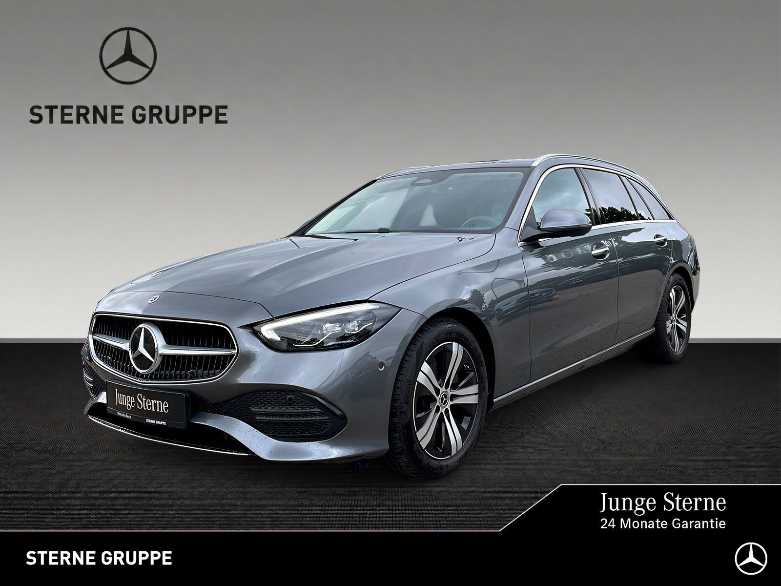 MERCEDES-BENZ C 180 T AVANTGARDE Pano Keyl Ambi+Totw Kam eSitz