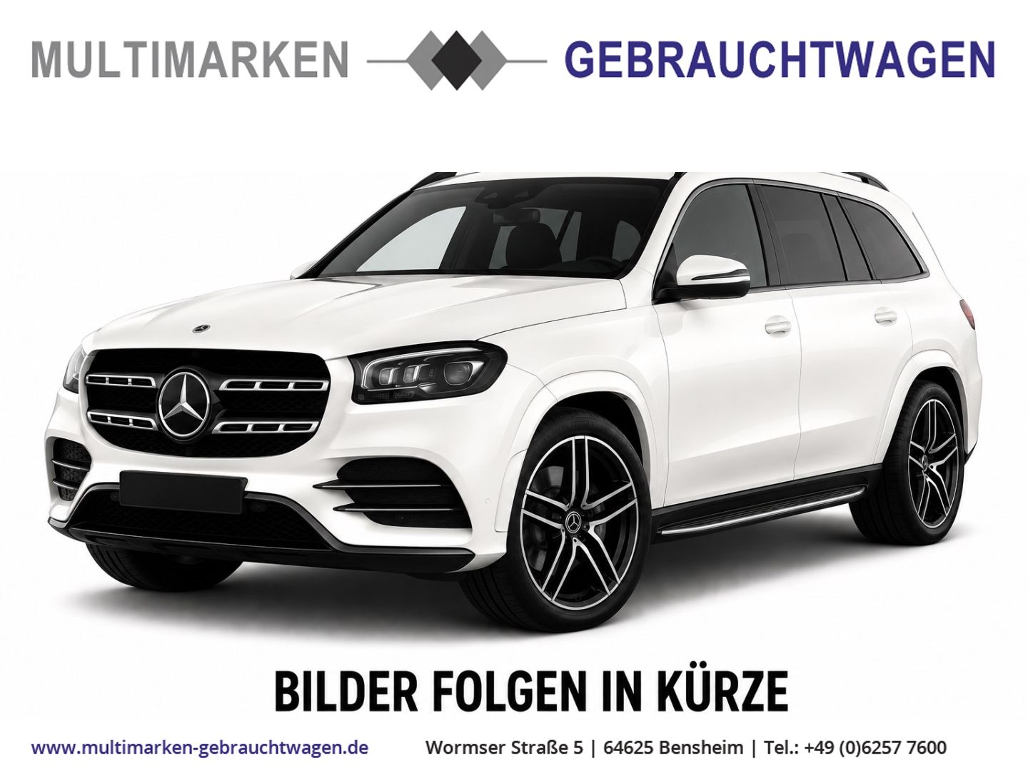 MERCEDES-BENZ GLS 400 d 4Matic AMG Line 7Sitz/HUD/StandHZG/AHK
