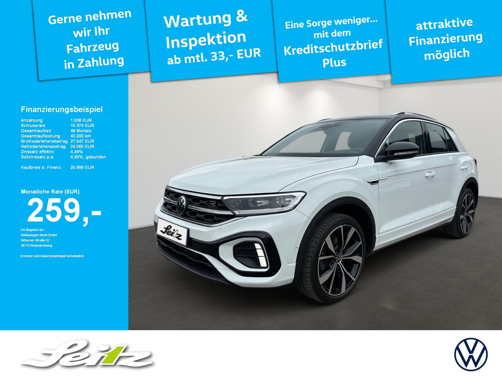 Volkswagen T-Roc 2.0 TDI 4M R-Line *AHK*KAMERA*LED*