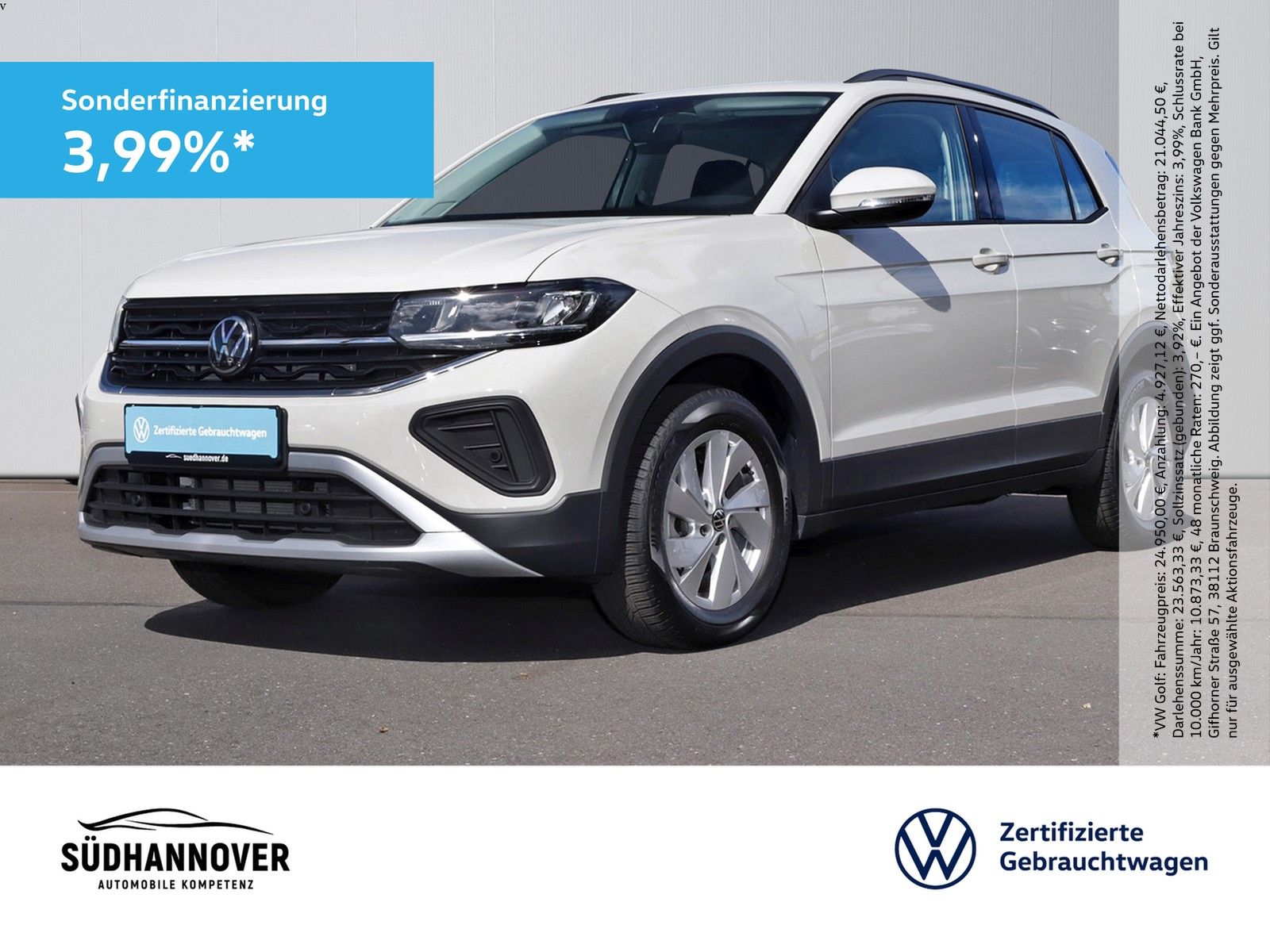 Volkswagen T-Cross Life 1.0 TSI NAVI+LED+SHZ+PDC+GRA