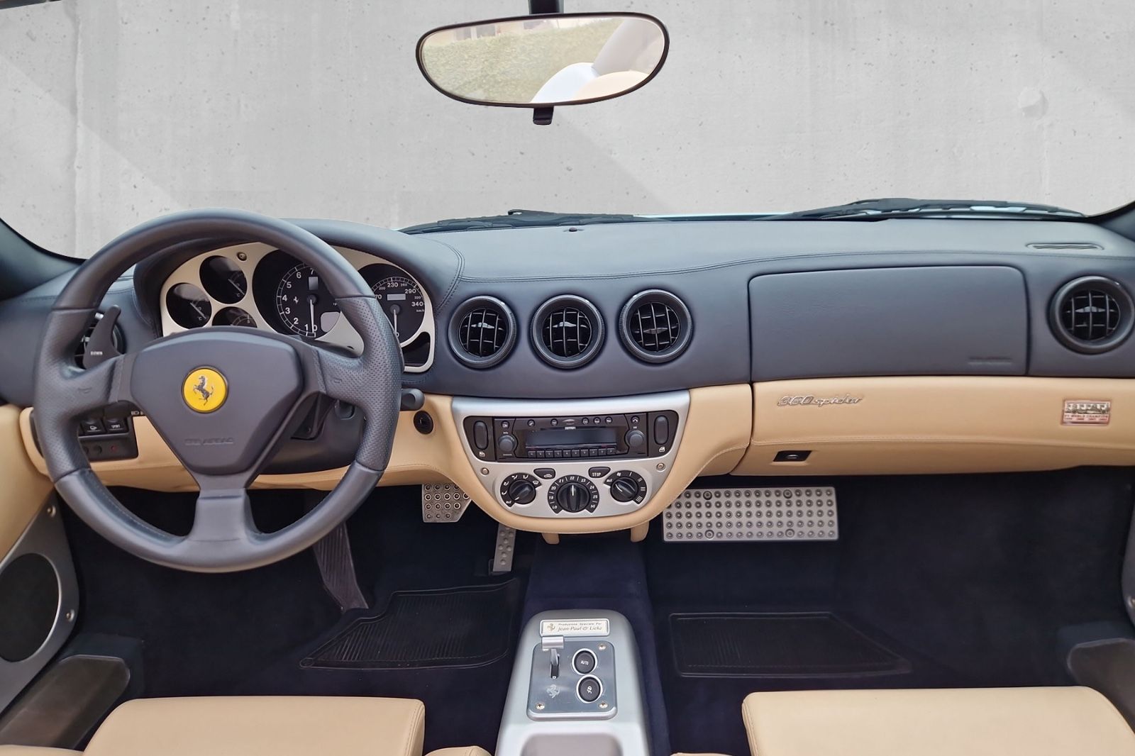 Fahrzeugabbildung Ferrari 360 Spider F1*Embleme*Service/ZR neu*TOP