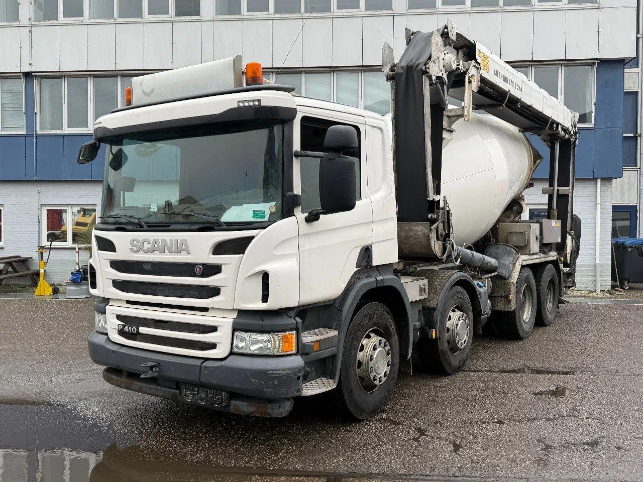 Scania P410 8X4 EURO 6 + LIEBHERR 9M3 + LIEBHERR 12-4 B
