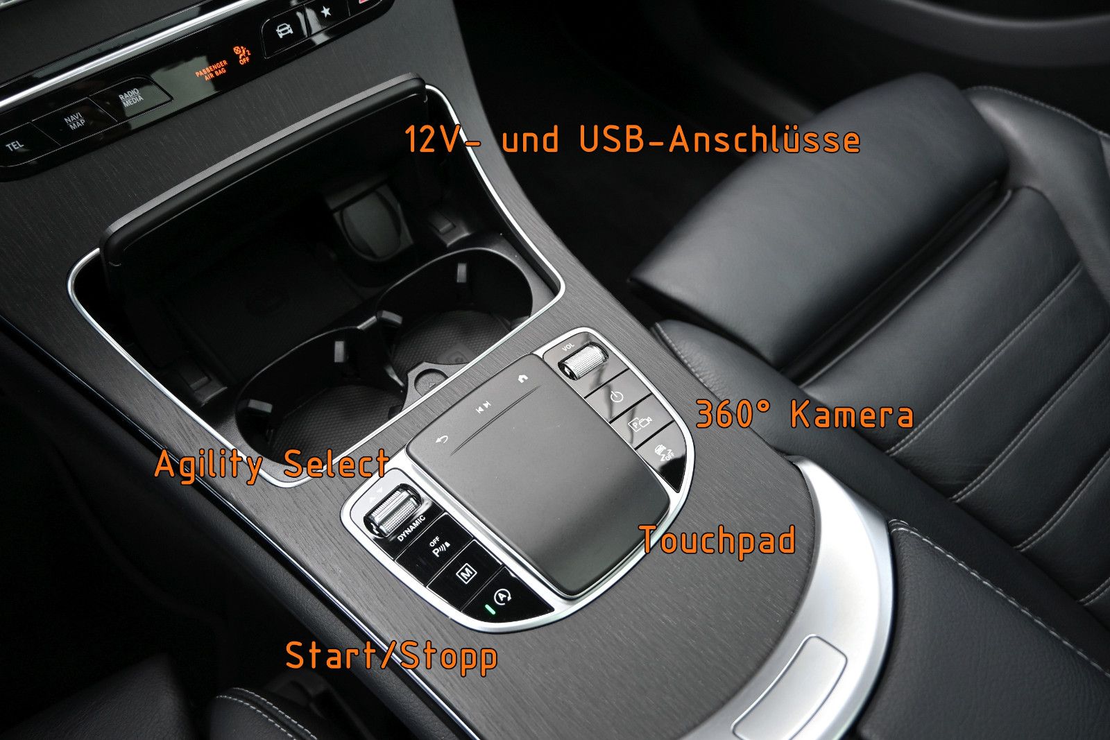 Fahrzeugabbildung Mercedes-Benz GLC 300 d 4M. AMG °ACC°AHK°LEDER°PANO°8FACH°360°